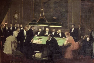 Der Spielsaal im Casino, 1889